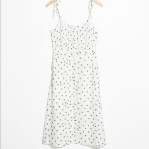 & Other Stories Spaghetti Strap Summer Print Dress
